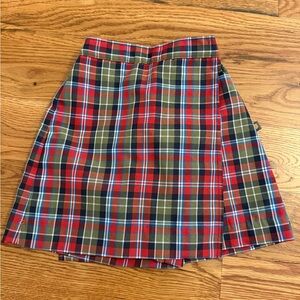 Dennis Plaid Skort Uniform Primrose size Girls 5